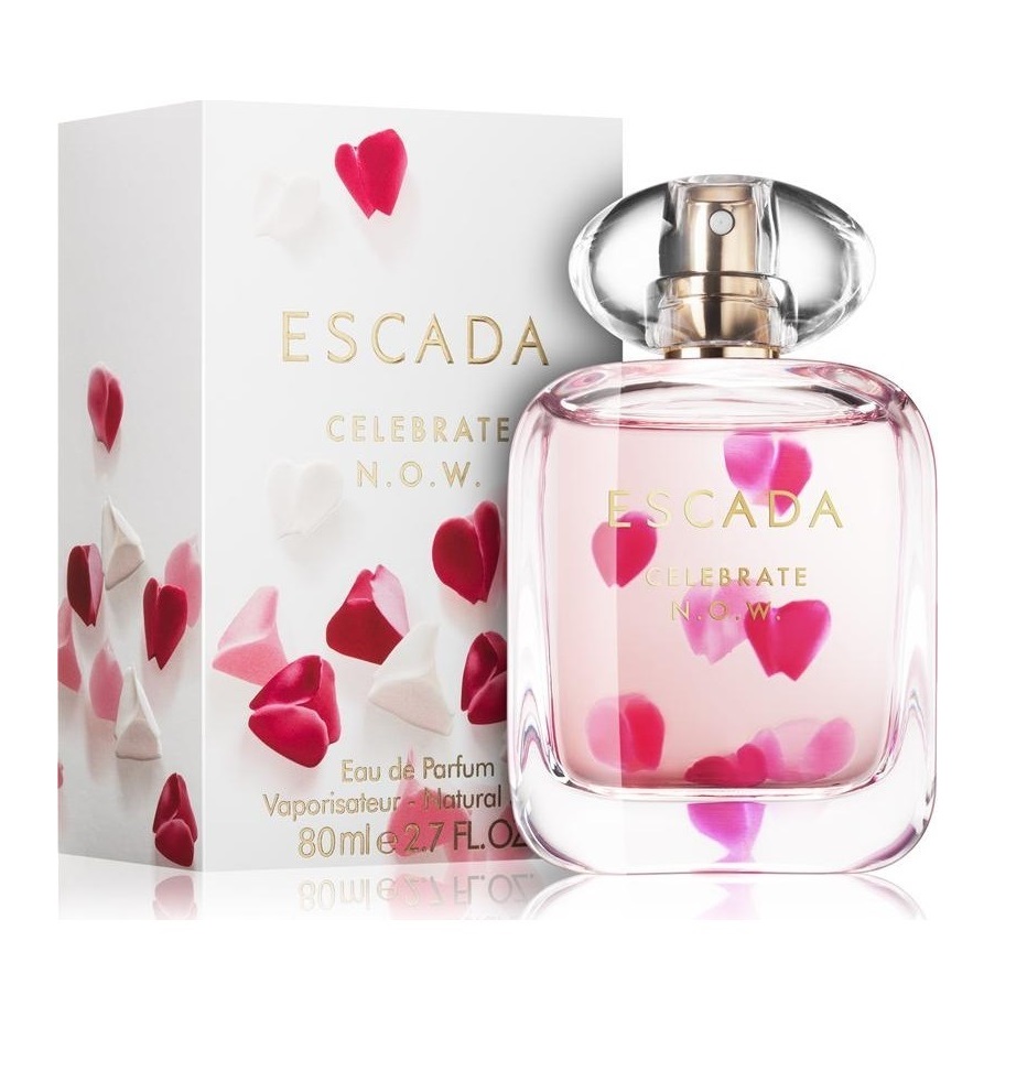 Туалетная вода эскада. Escada "celebrate n.o.w." EDP, 80ml. Escada celebrate Now (женские) 80ml. Парфюмерная вода Escada celebrate n.o.w.. Escada celebrate n.o.w. EDP L.