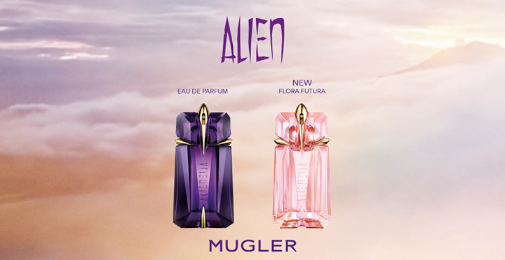 alien perfume pink bottle