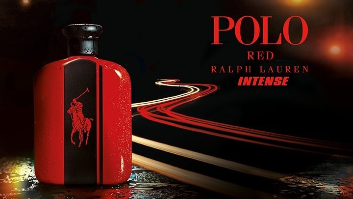 red intense polo